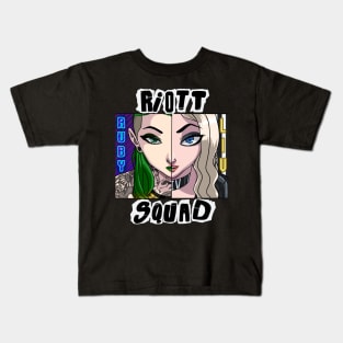 Riott Squad Women's Wrestling Kids T-Shirt